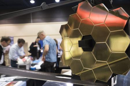 AAS 233 exhibit hall in Seattle, WA